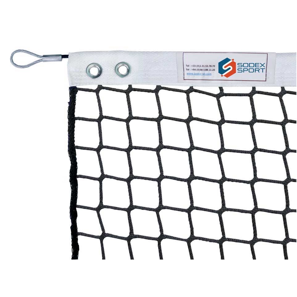 Lưới Tennis Trụ Panel Không Gút Sợi BR Ø4mm, Ô Đơn 45mm, Viền Băng Trên PES Sodex Sport Mã Sản Phẩm S25863KL