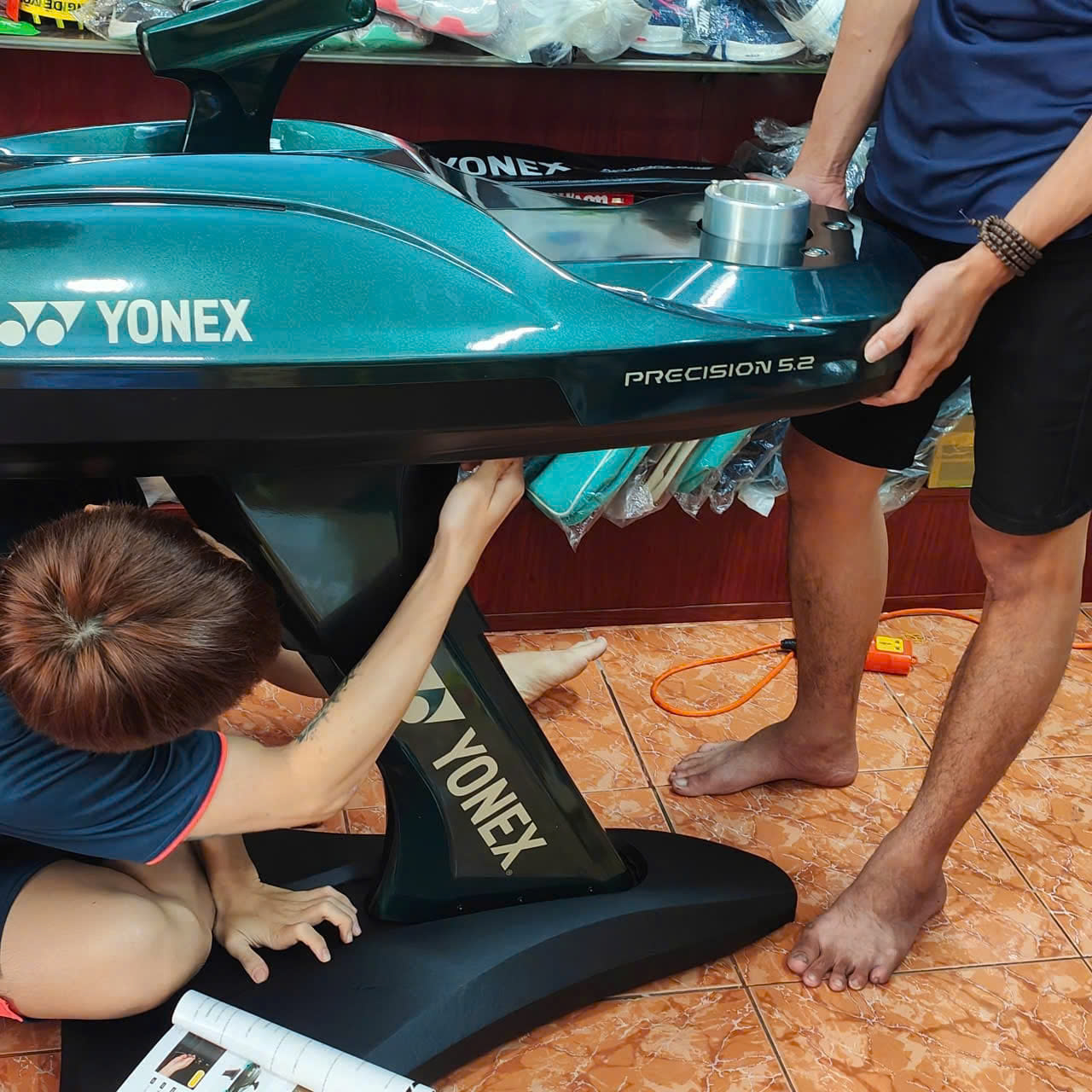 Máy Căng Dây Vợt Yonex PRECISION 5.2 SPR52W | Tennis, Cầu lông và Quần vợt điện tử