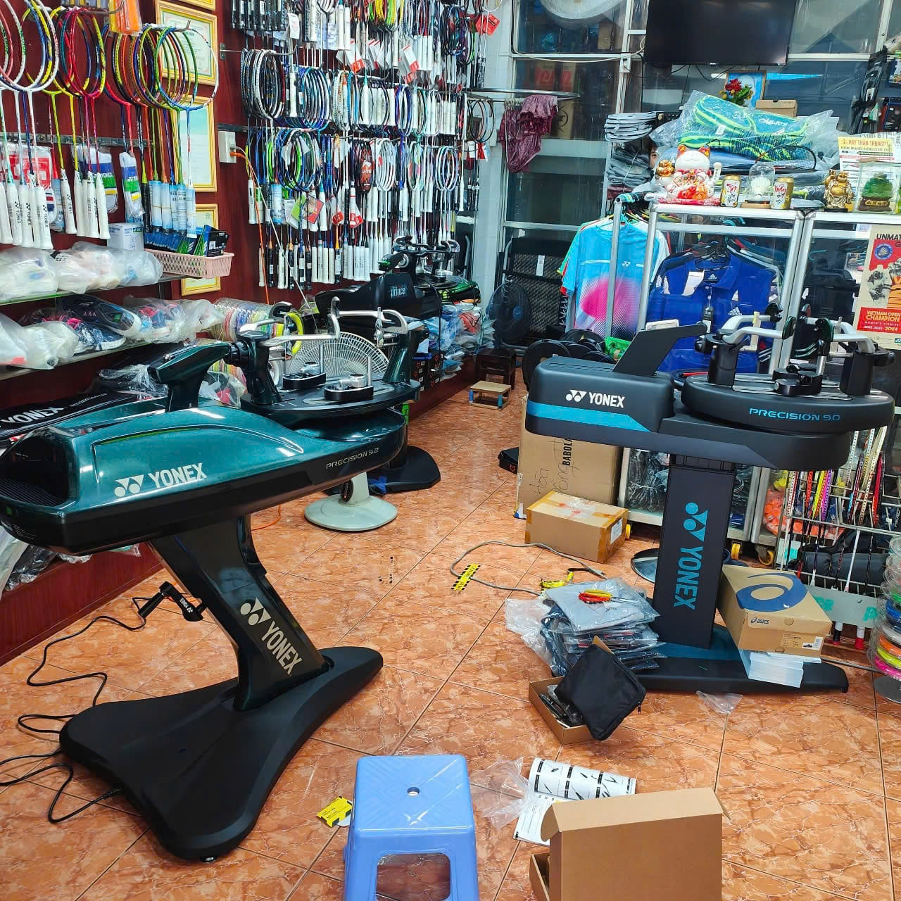 Máy Căng Dây Vợt Yonex PRECISION 5.2 SPR52W | Tennis, Cầu lông và Quần vợt điện tử