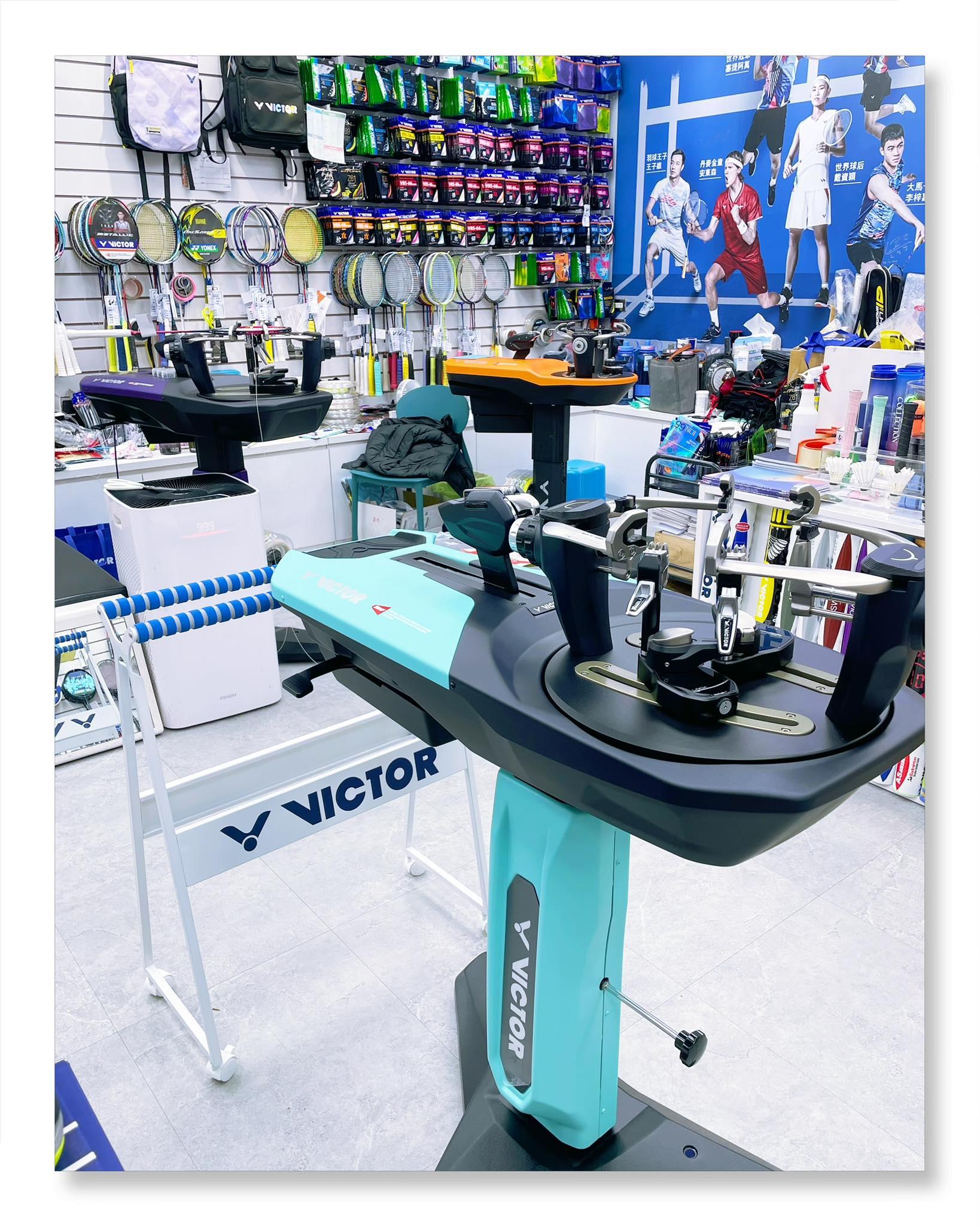 Máy Căng Vợt Victor 2026 C-7032 GT R Màu Xanh