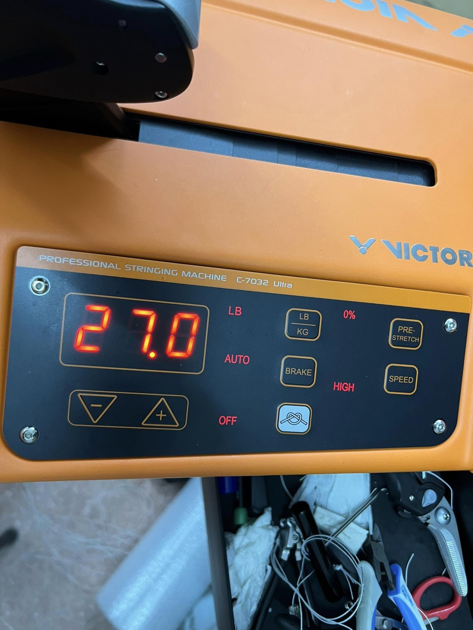 Máy Điện Tử Căng Vợt Cầu Lông Victor C-7032 Ultra | New PRO