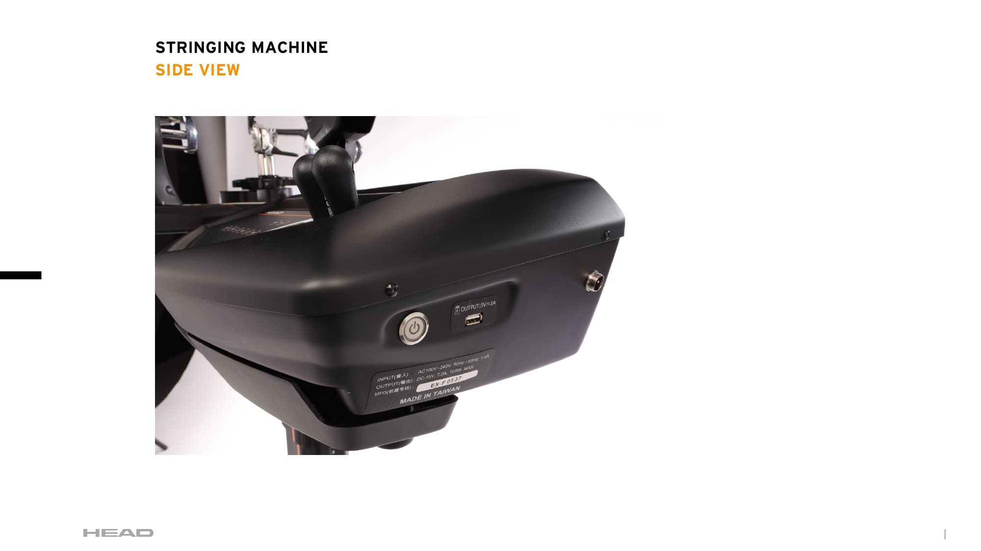 Máy Đan Vợt HEAD TE-3600 | Tennis / Cầu Lông | Điện Tử 2023