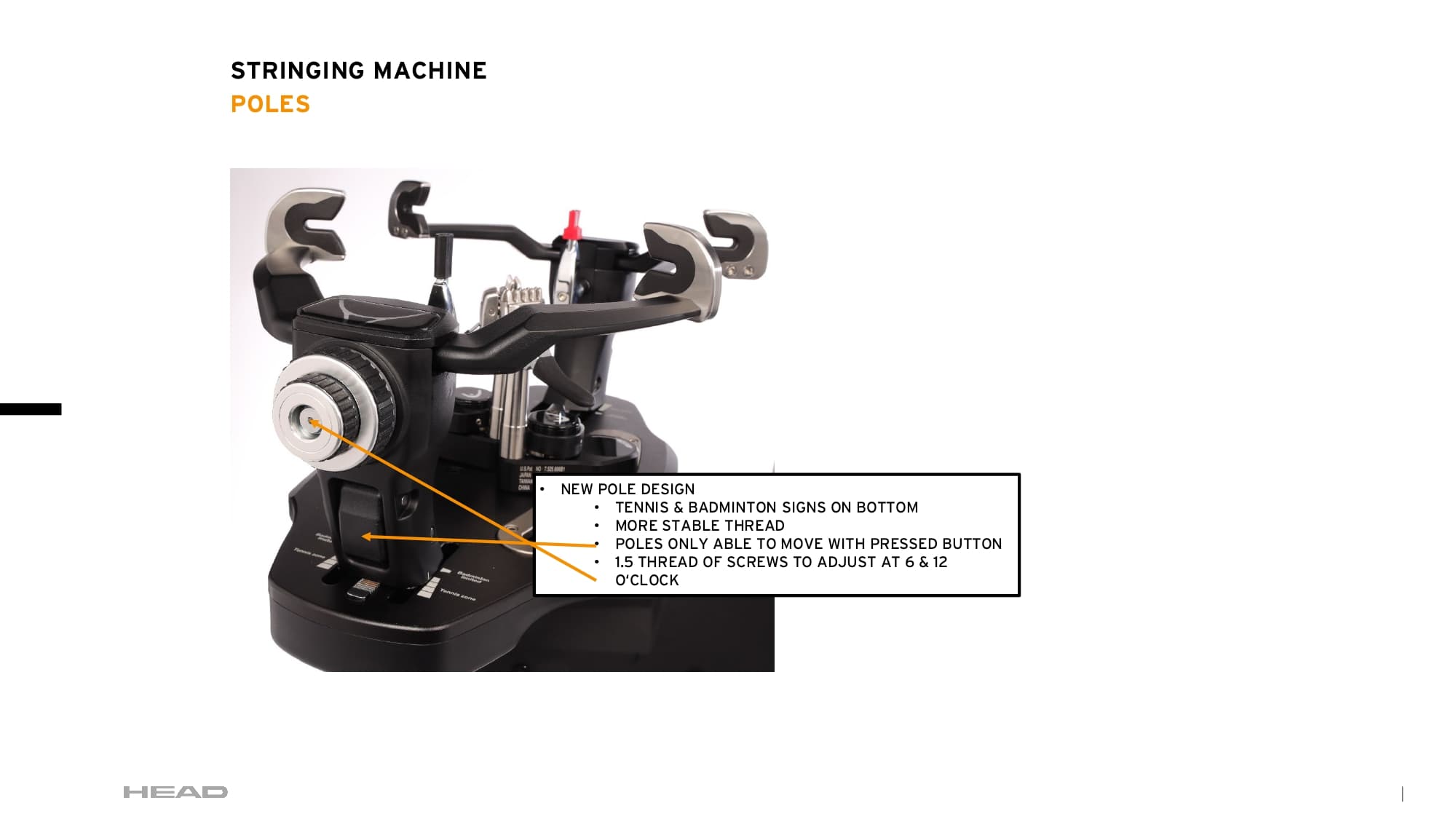 Máy Đan Vợt HEAD TE-3600 | Tennis / Cầu Lông | Điện Tử 2023