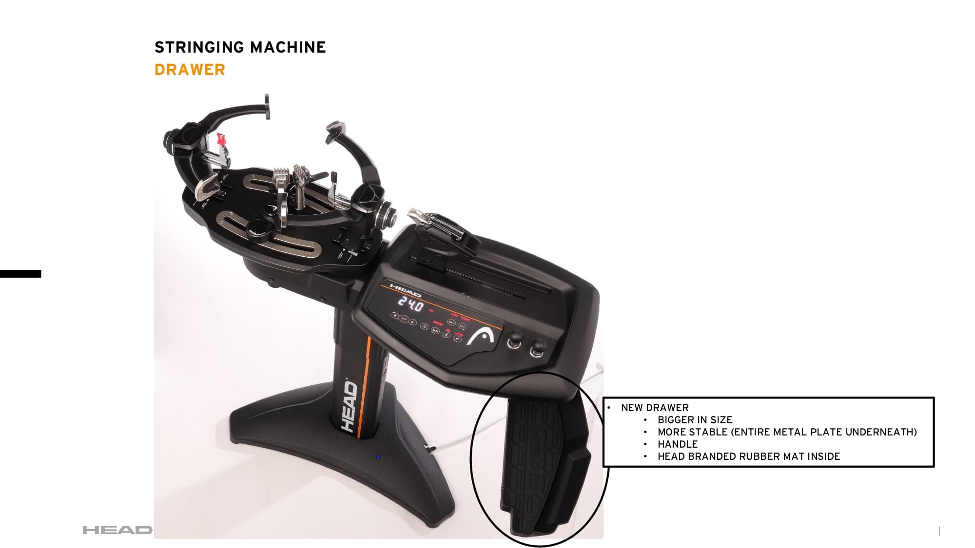 Máy Đan Vợt HEAD TE-3600 | Tennis / Cầu Lông | Điện Tử 2023