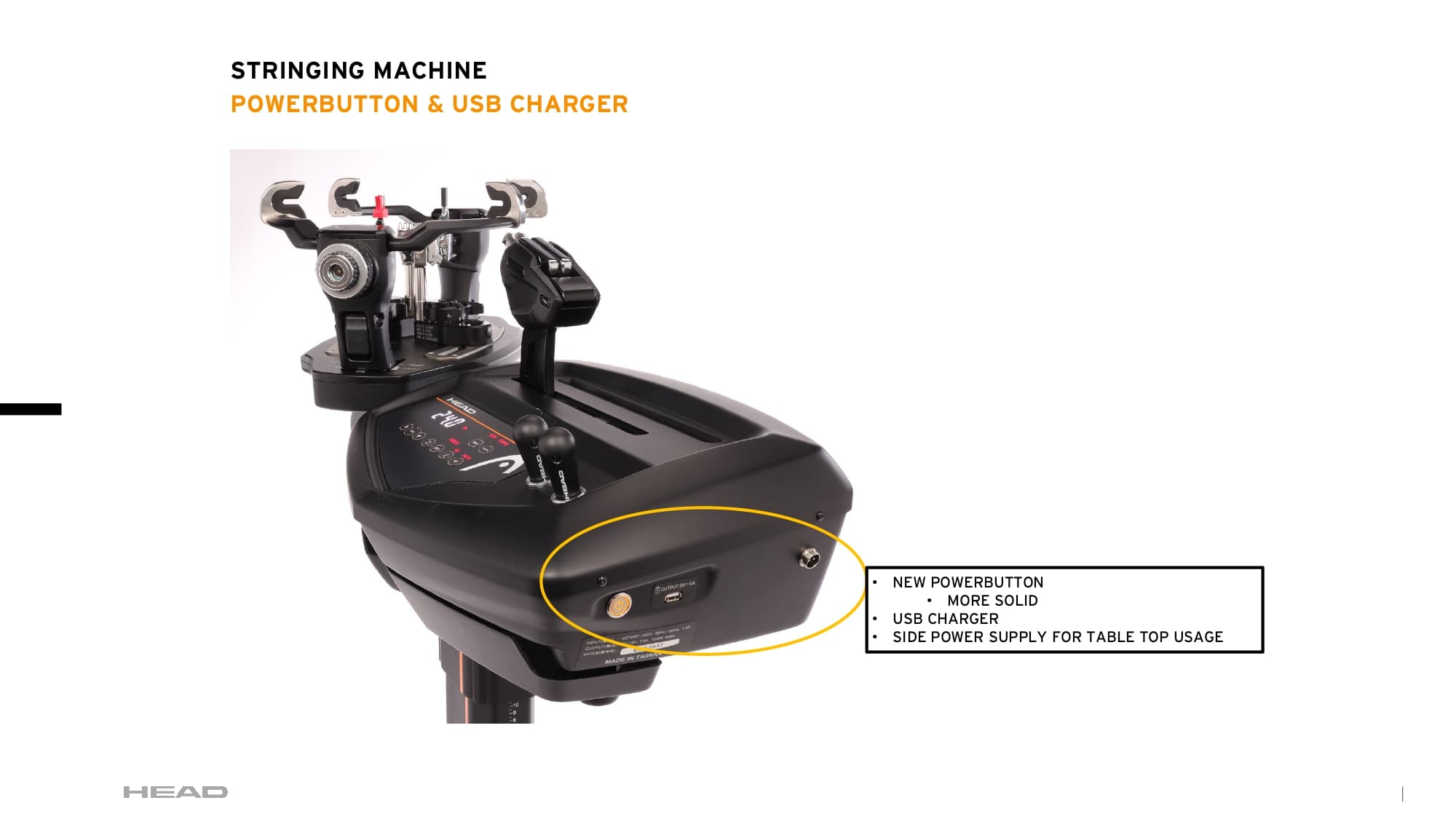 Máy Đan Vợt HEAD TE-3600 | Tennis / Cầu Lông | Điện Tử 2023