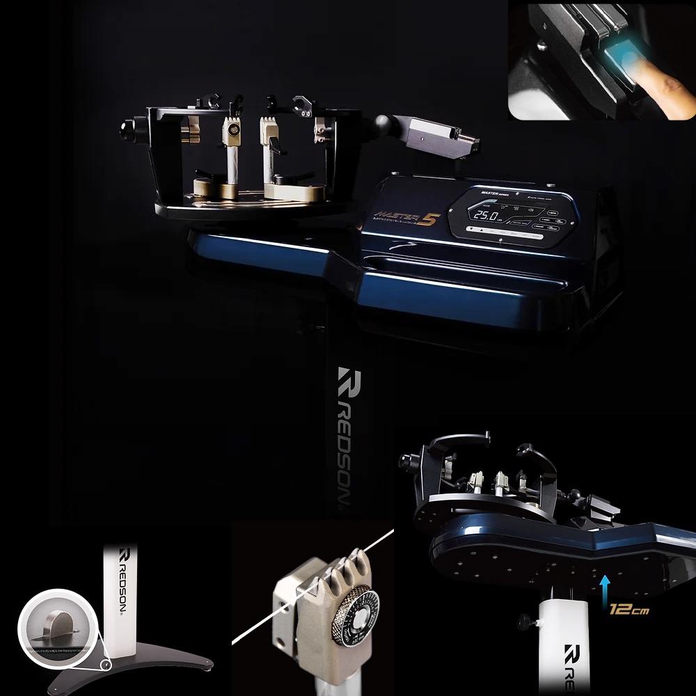 Máy Đan Vợt Redson Master 5 2023 - Điện tử chuyên cầu lông