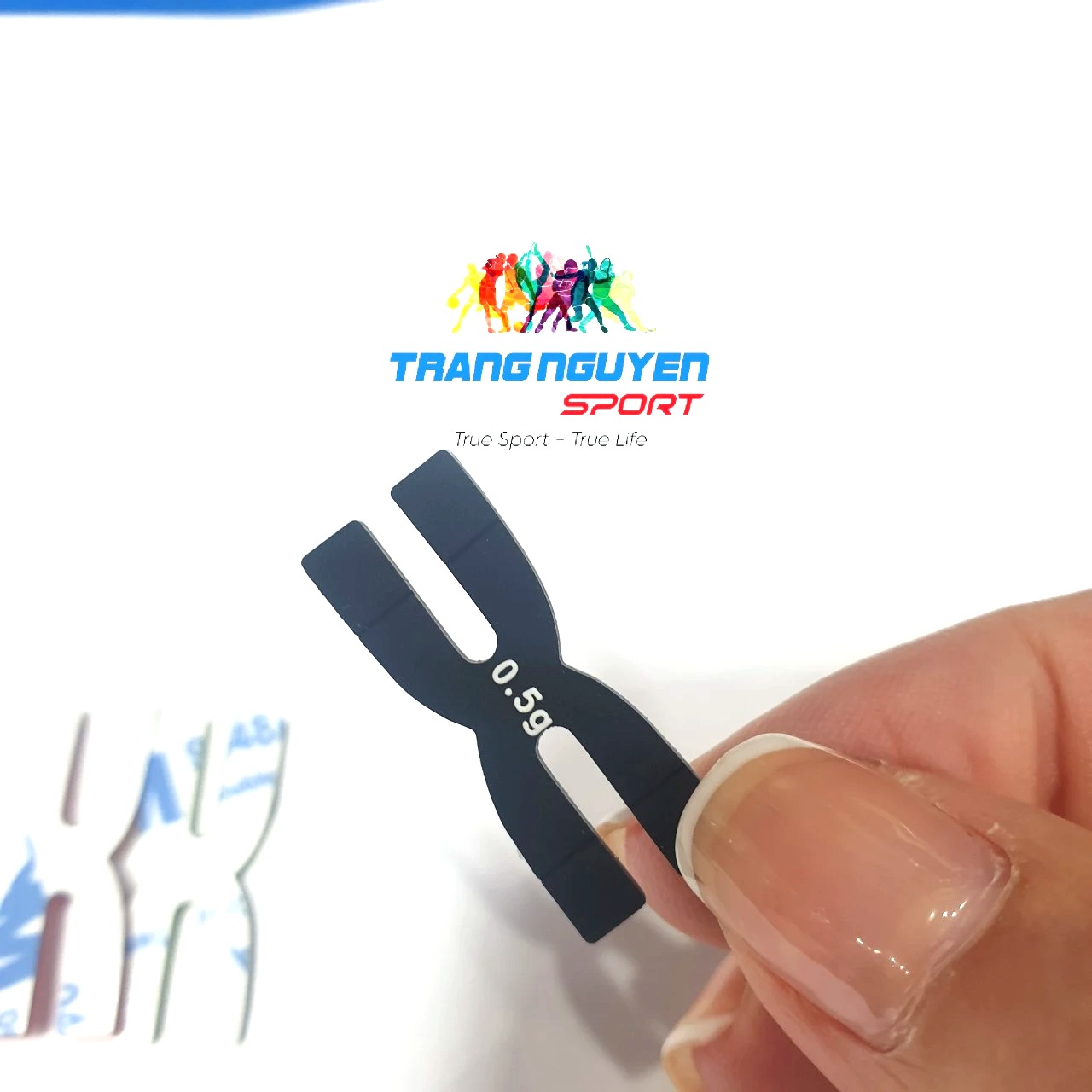 Miếng Dán 0.5gr - Cân Bằng Đầu Vợt Cầu Lông, Vợt Bóng Bàn, Tennis gọn nhẹ và dính chắc