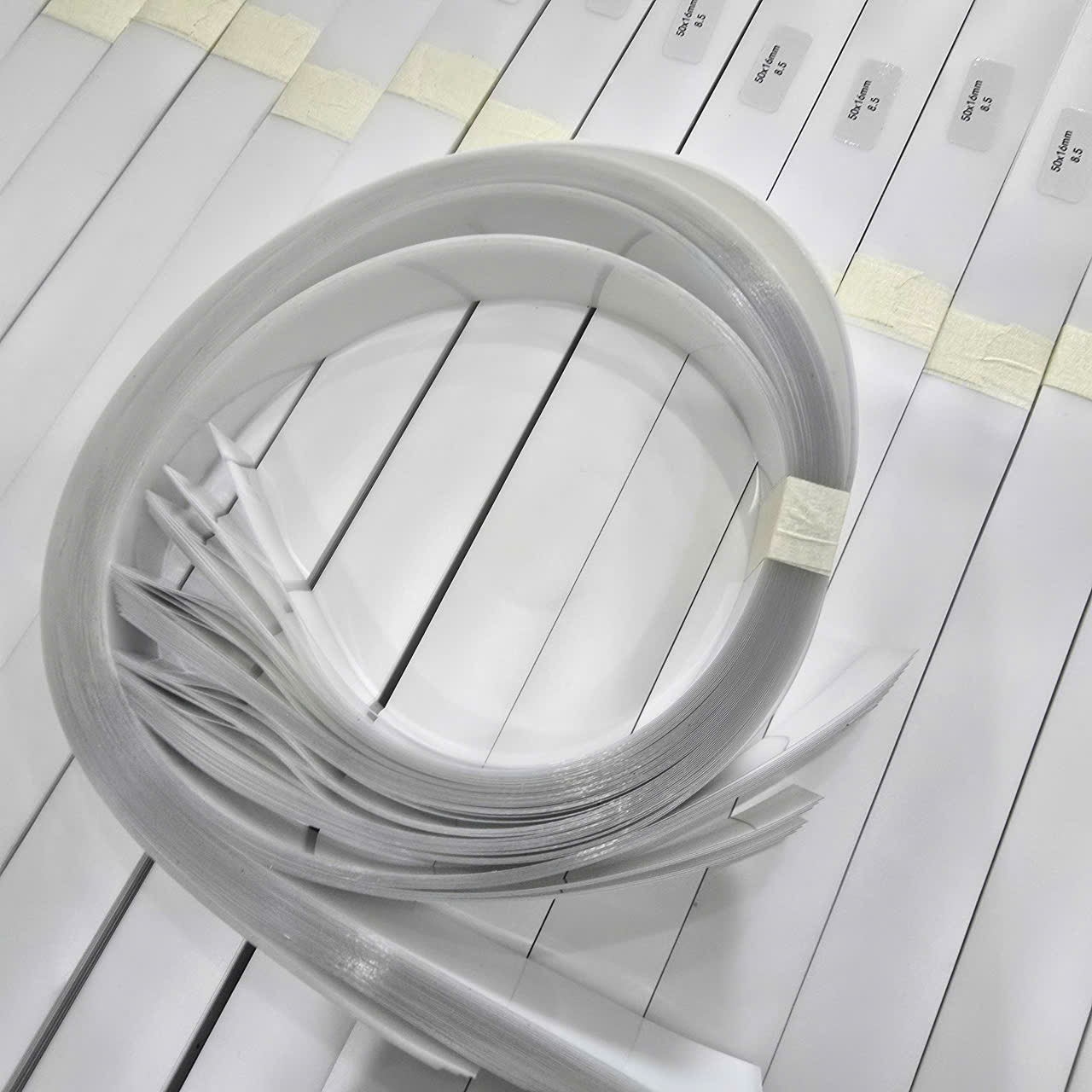 Miếng Dán Viền Vợt Pickleball Vpower PPF 50x16mm 8.5 Trong Suốt