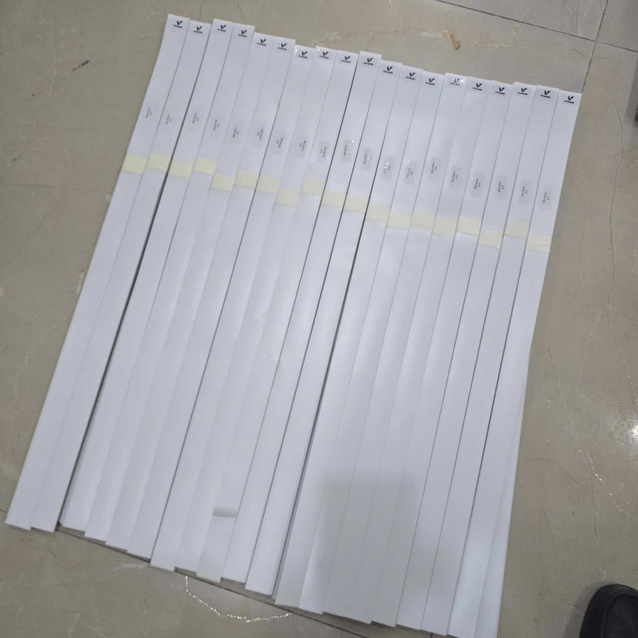 Miếng Dán Viền Vợt Pickleball Vpower PPF 50x16mm 8.5 Trong Suốt