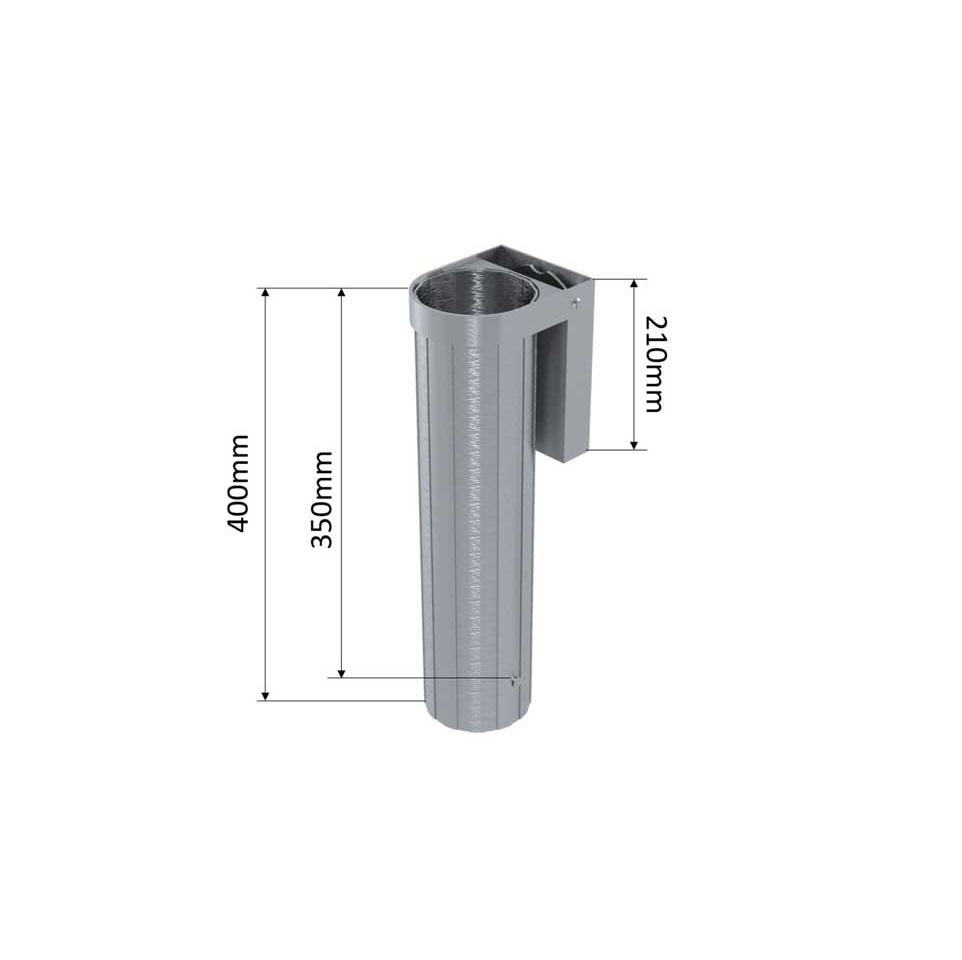Nòng Chôn Nhôm Dùng Cho Trụ Tennis Ø90mm Sodex Sport Mã Sản Phẩm S25369BR