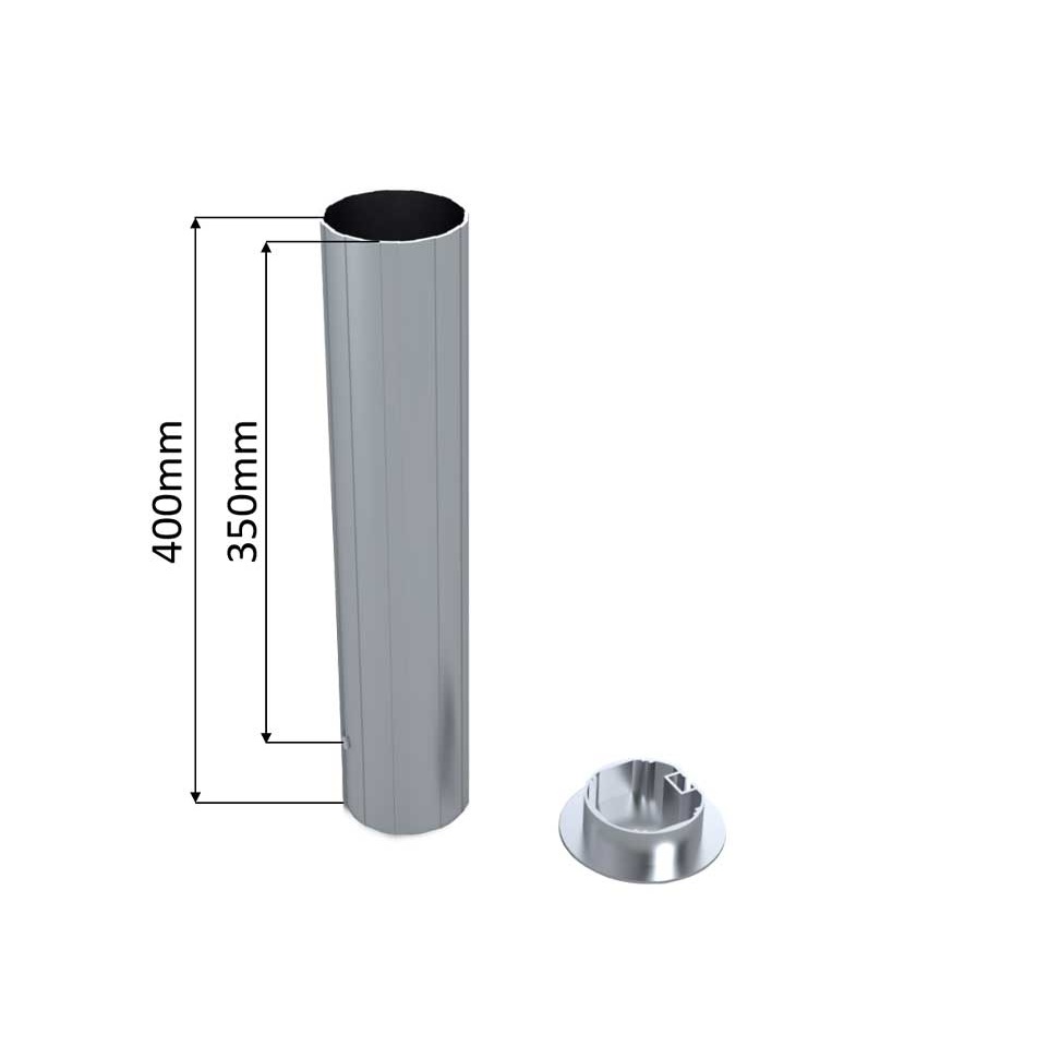 Nòng Chôn Nhôm Dùng Cho Trụ Tennis Có Cỡ Ống Ø90mm Sodex Sport Mã Sản Phẩm S25363BR