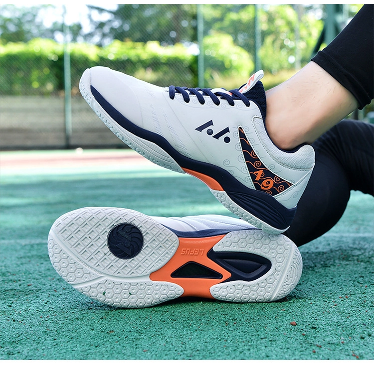 Giày Cầu Lông Lefus L019 - Trắng Xanh