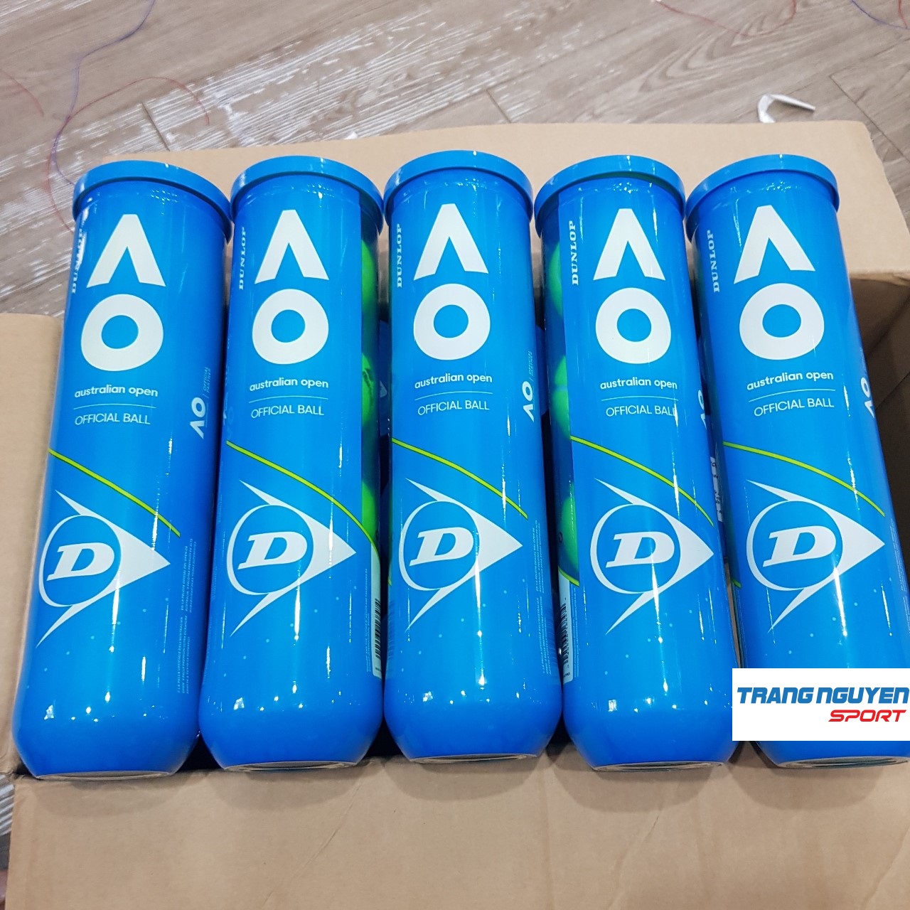 Bóng Tennis Dunlop AO  Hộp 4 Quả