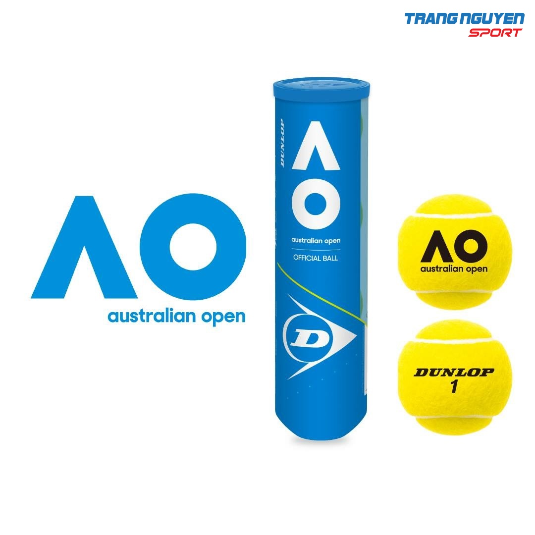 Bóng Tennis Dunlop AO  Hộp 4 Quả