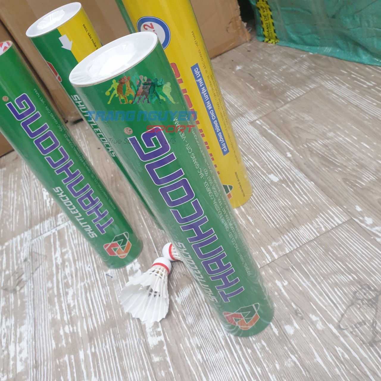 Thùng 50 Hộp Cầu Lông Thành Công No 2 - Tập Luyện/Chơi Phong Trào