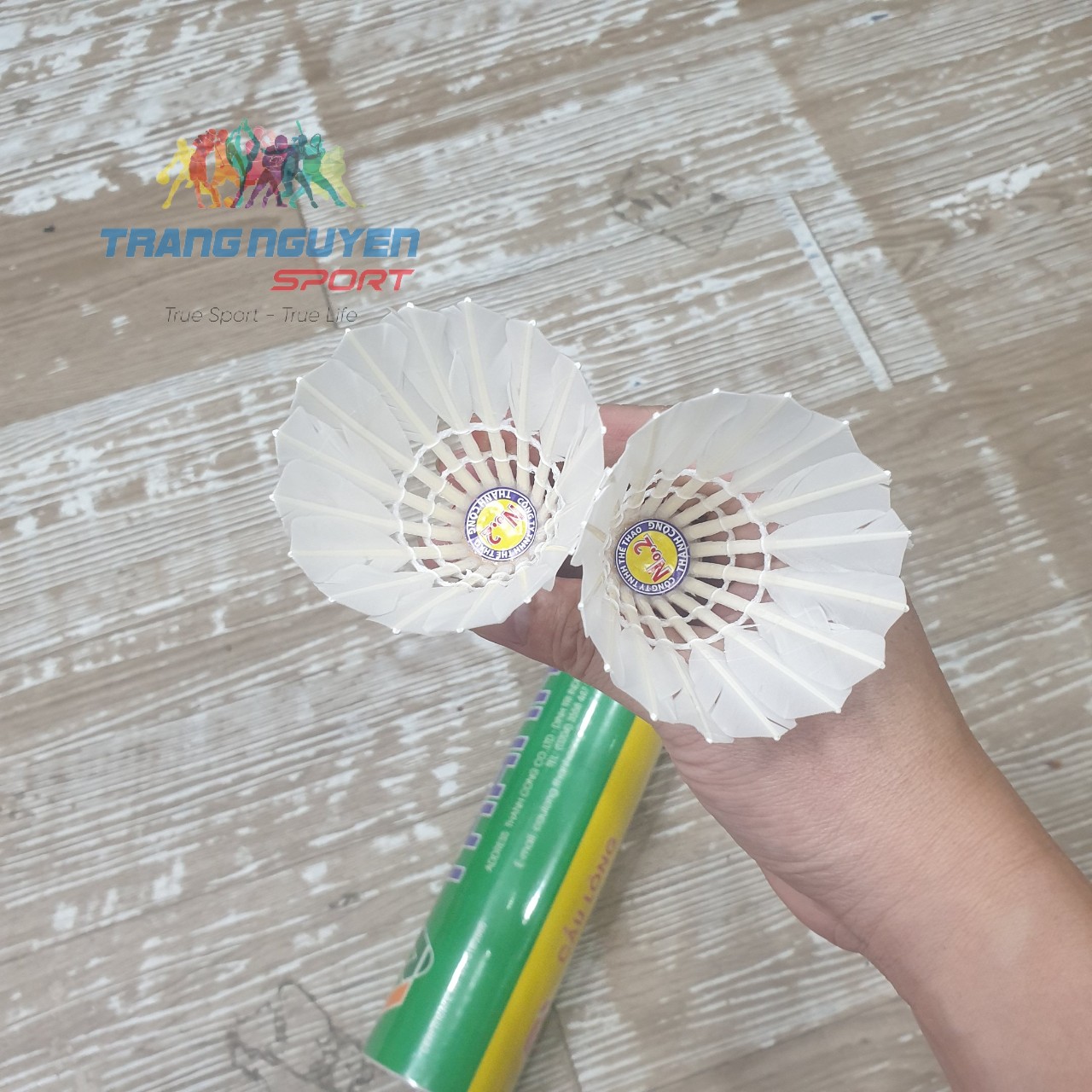 Thùng 50 Hộp Cầu Lông Thành Công No 2 - Tập Luyện/Chơi Phong Trào