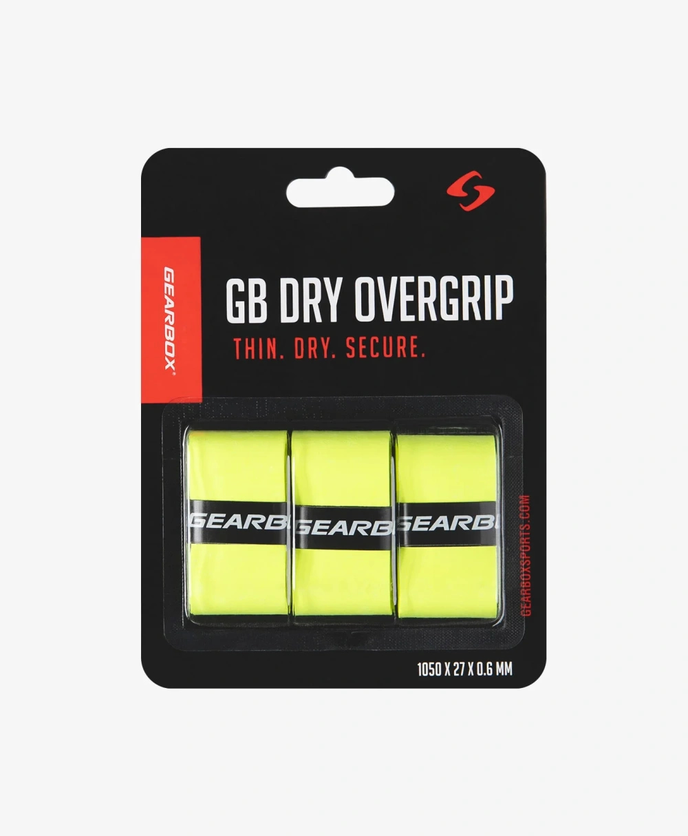 Quấn Cán Vợt Pickleball Gearbox Dry Overwrap Grip - Neon Yellow