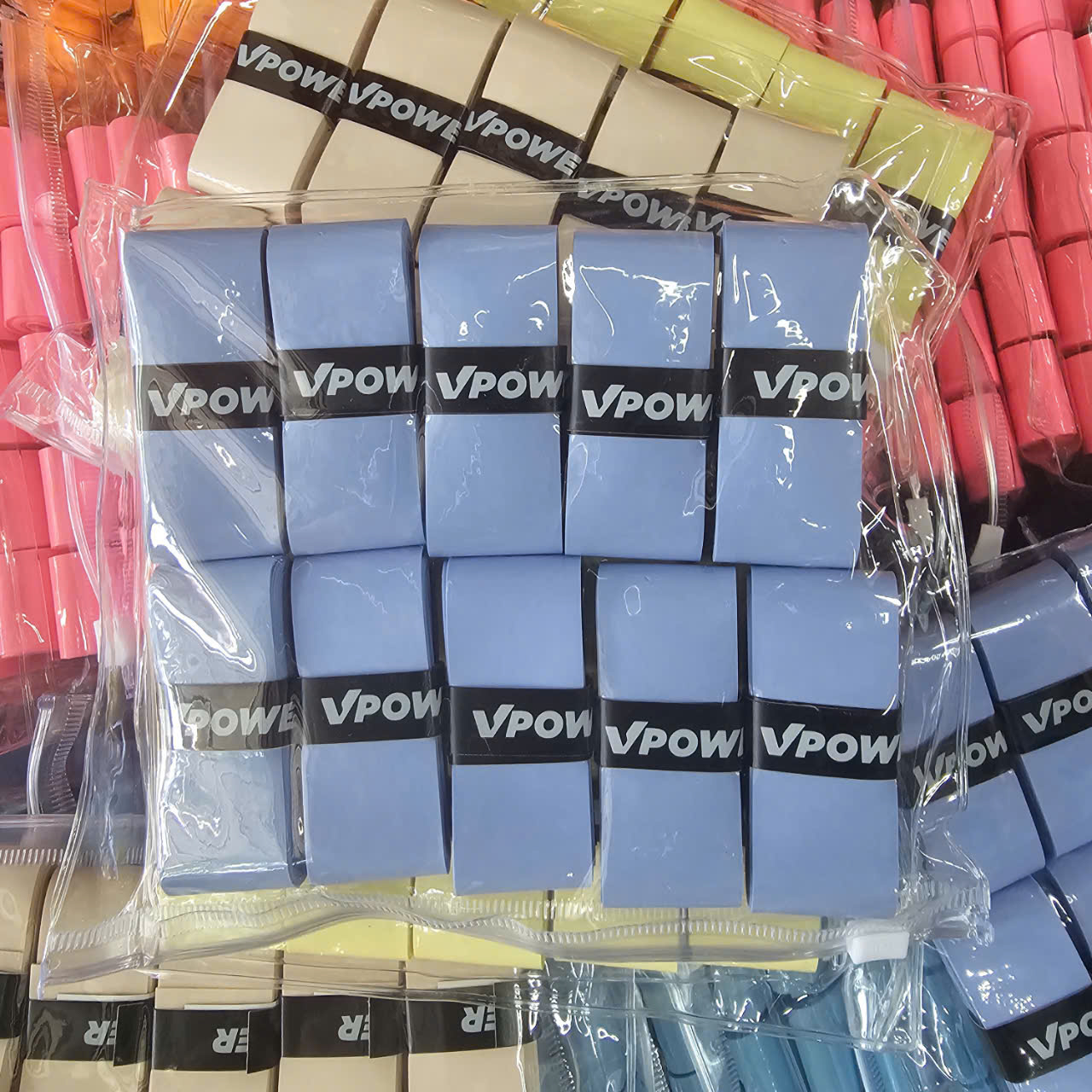 Quấn Cán Vợt Pickleball, Tennis, Cầu Lông Vpower VG200 Vỉ 10 Chiếc