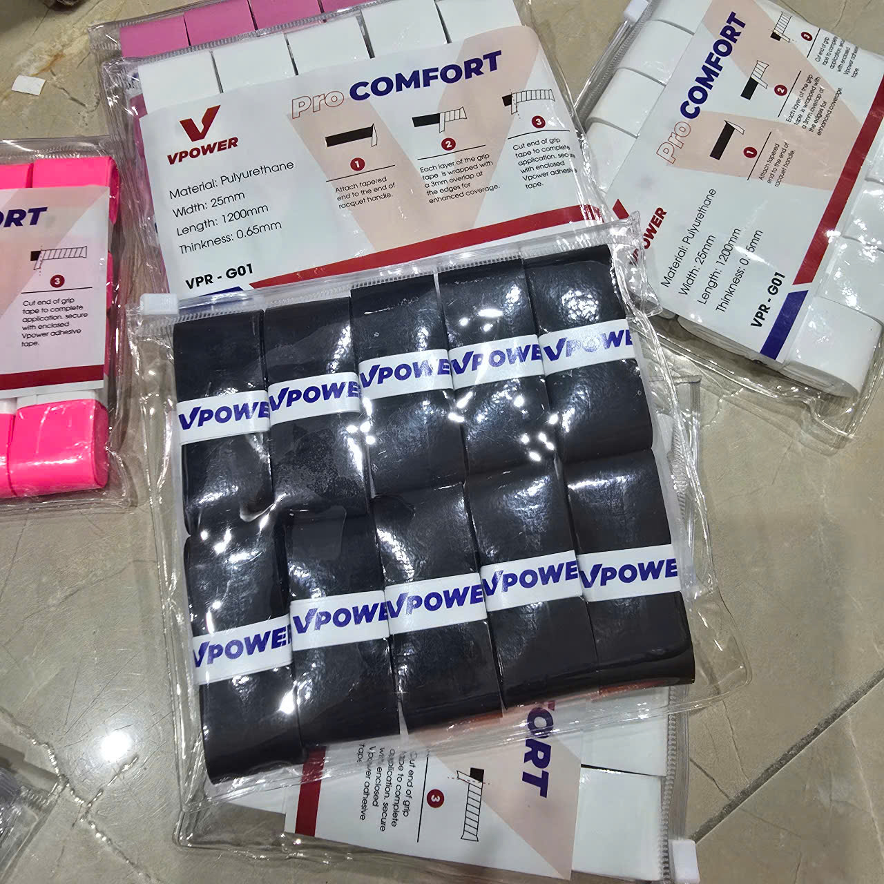 Quấn Cán Vợt Vpower Pro Comfort VPR-G01