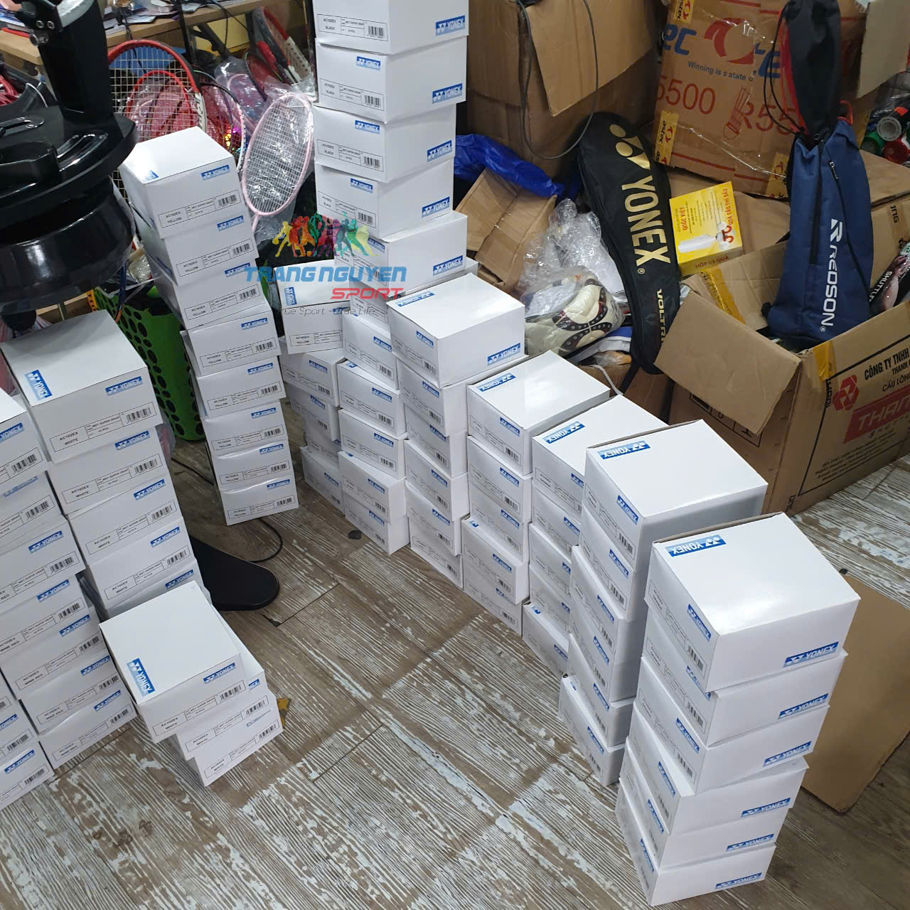 Hộp 10 Vỷ Cuốn Cán Vợt Yonex AC102EX | Màu Trắng