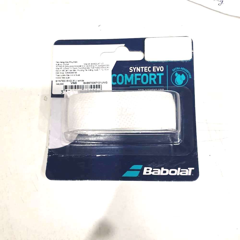 Quấn/Cuốn Cốt Vợt Tennis Babolat Syntec Evo ComFort