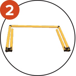 Rào Tập Bật Nhảy, Xếp Gập Môn Bóng Đá Sodex Sport Mã Sản Phẩm S12541