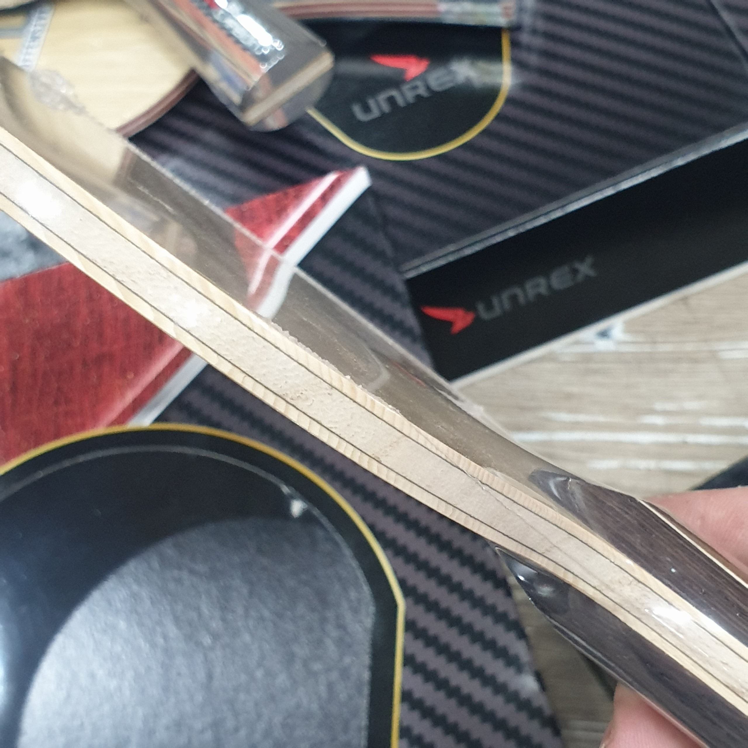 Cốt vợt bóng bàn cao cấp UNREX RUBY Carbon OFF +