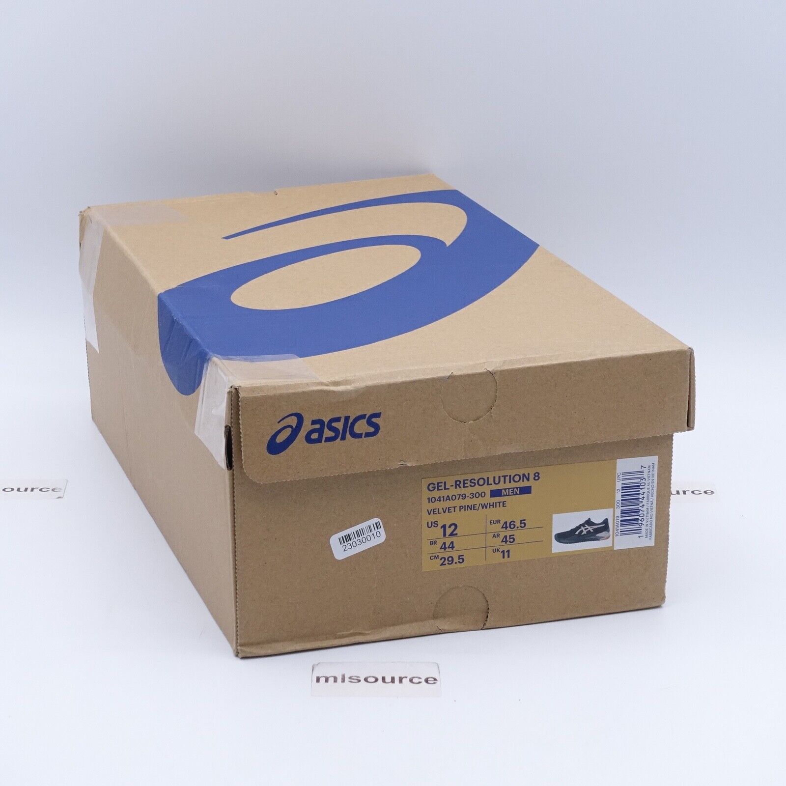 Giày Tennis Asics Gel-Resolution 8 Velvet Pine/White (1041A079-300)