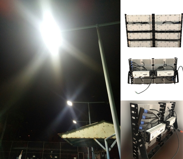 Đèn LED Sân Tennis, Quần Vợt (Cụm 2 Sân, 4 Sân, 8 Sân...)