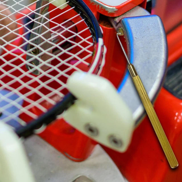 Móc Chuyên Dụng Kéo Dây Vợt Cầu Lông & Tennis Qua Lỗ Giao Nhau