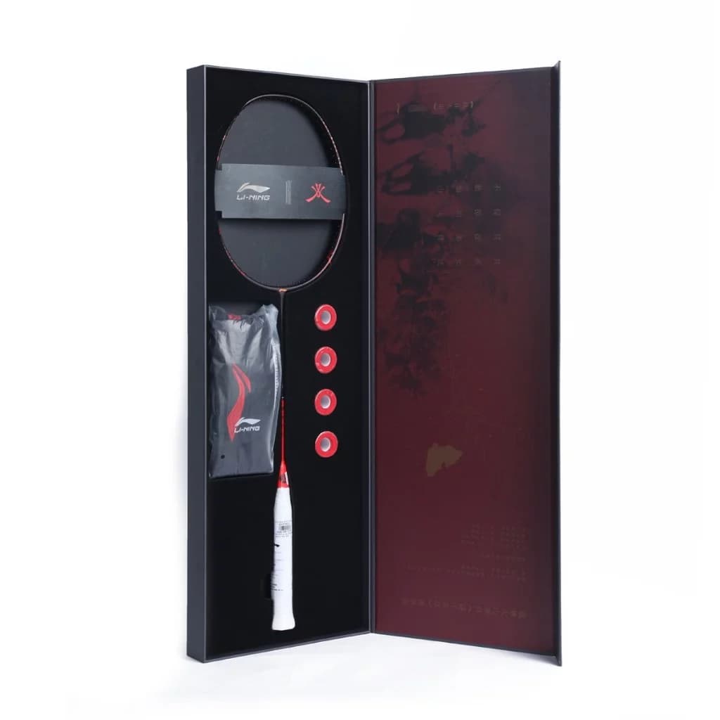 Set Vợt Cầu Lông Li-Ning phiên bản Hoả 4U | AYPT063-4