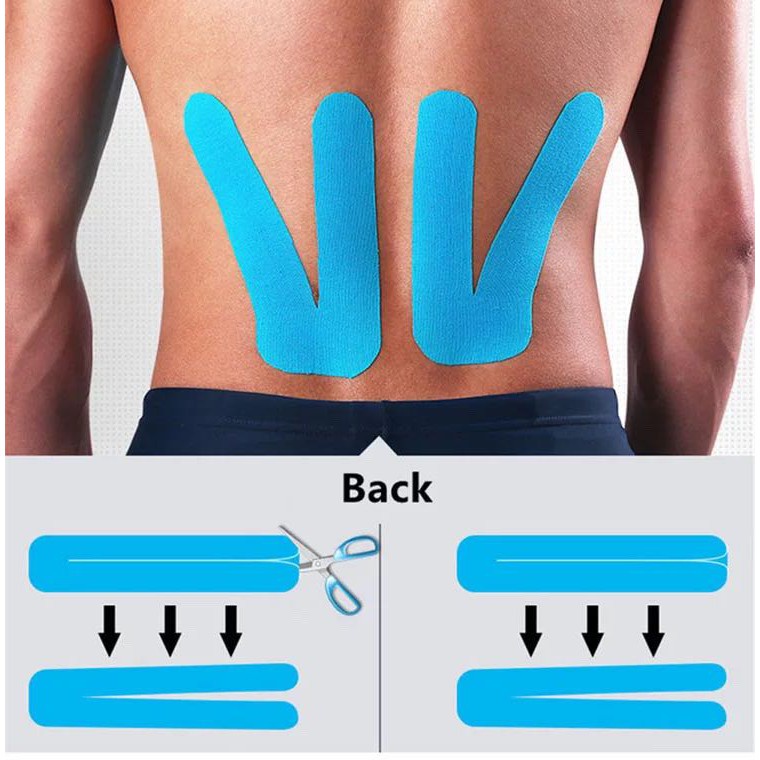 Băng Dán Thể Thao Trợ Cơ Vải 5cm x 5m