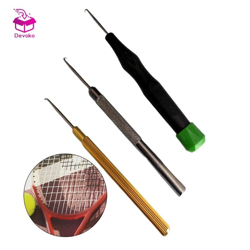 Móc Kéo Dây Cước Cầu Lông để xỏ dây luồn qua gen vợt trong quá trình đan vợt