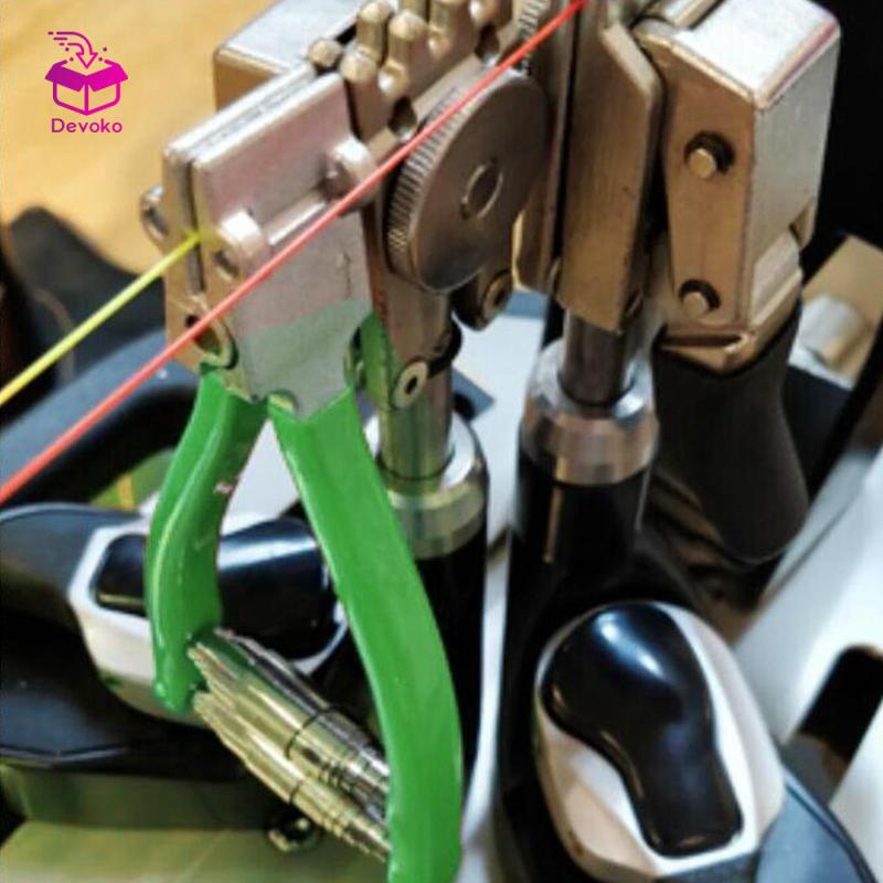 Kẹp bắt đầu căng dây vợt cầu lông, tennis - Loại 3 lò xo chắc chắn