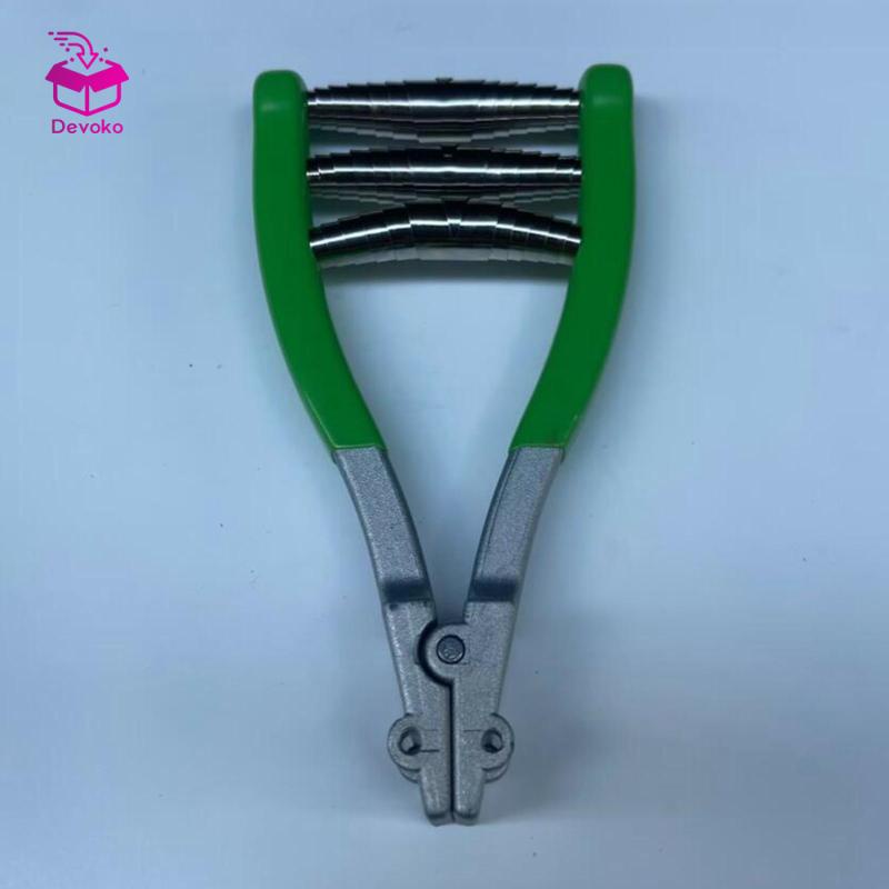 Kẹp bắt đầu căng dây vợt cầu lông, tennis - Loại 3 lò xo chắc chắn