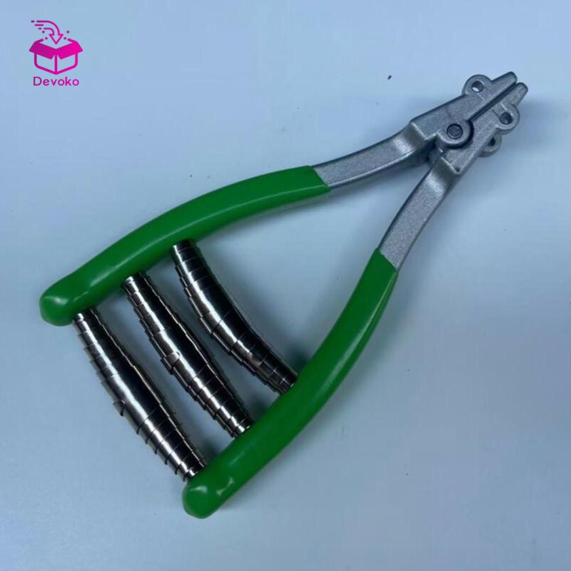 Dụng Cụ Kẹp Dây Vợt Cầu Lông, Tennis - Lò Xo Kẹp Khởi Động Đầu Rộng 3 Lò Xo