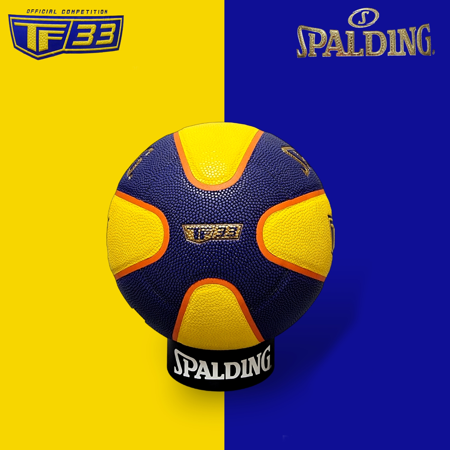 Quả Bóng rổ Spalding FIBA 3x3 Official Competition - Indoor/Outdoor Size 6 (Weight size 7)