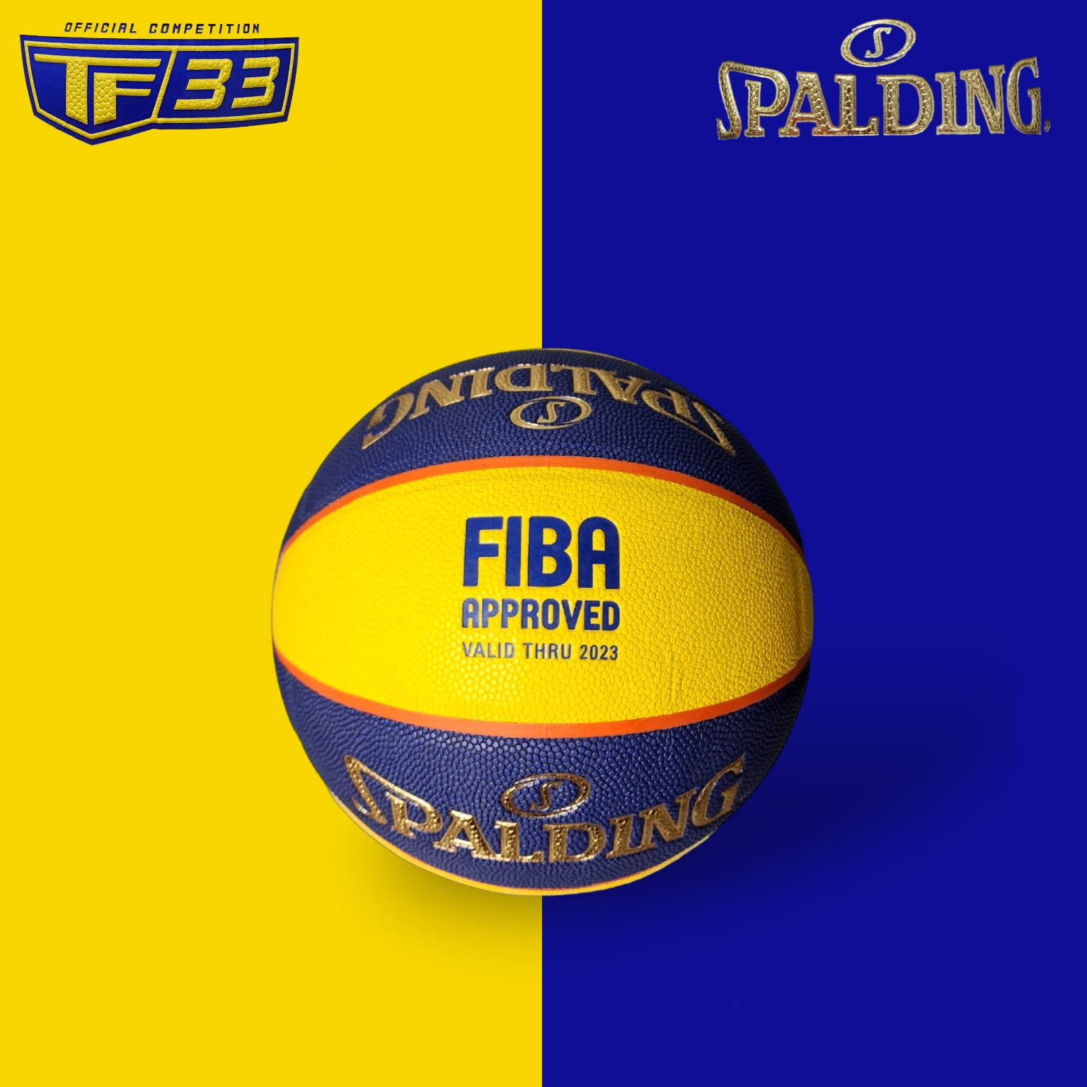 Quả Bóng rổ Spalding FIBA 3x3 Official Competition - Indoor/Outdoor Size 6 (Weight size 7)