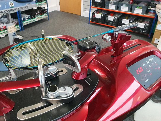 Máy Đan Vợt Điện Tử Chuyên Nghiệp Yonex PRECISION 5.0 | Màu Đỏ