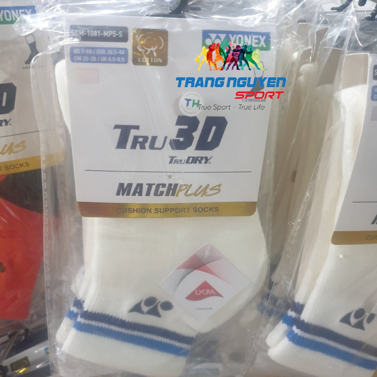 Tất Thể Thao Yonex Tru3D Chính Hãng