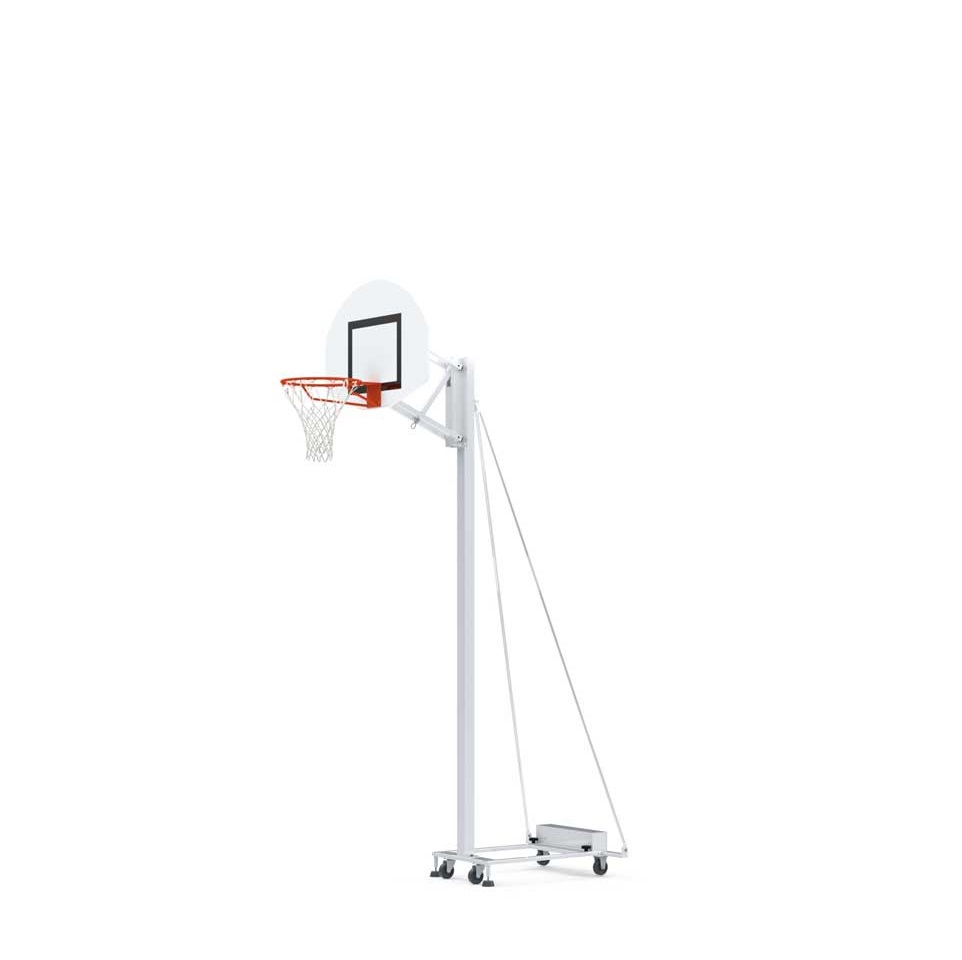 Trụ Bóng Rổ Di Động Điều Chỉnh Chiều Cao, Đối Trọng Thép 38kg Sodex Sport Mã Sản Phẩm S14621