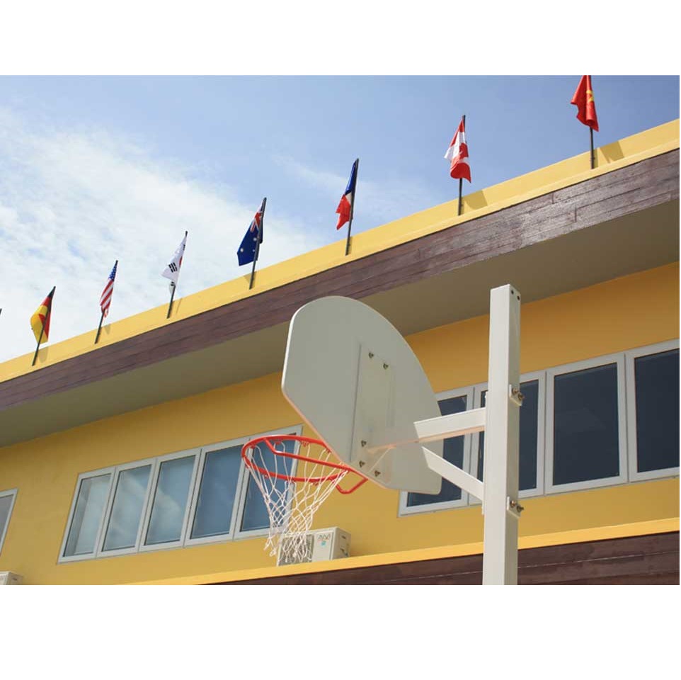 Trụ Bóng Rổ Ngoài Trời Đặt Nổi, Chiều Cao Vành Rổ Điều Chỉnh: 2.60m - 3.05m Sodex Sport Mã Sản Phẩm S14024-CPT