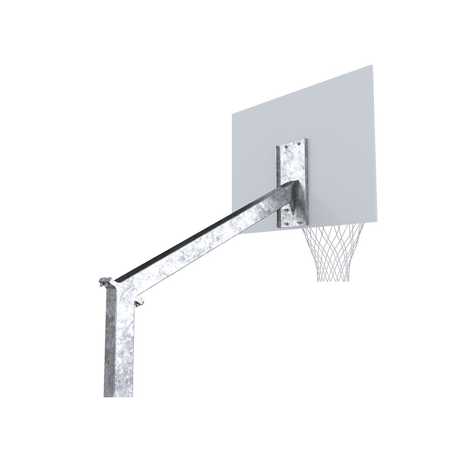 Trụ Bóng Rổ Ngoài Trời Đặt Nổi Cố Định, Chiều Cao Vành Rổ 3.05m Sodex Sport Mã Sản Phẩm S14025GC-CPT