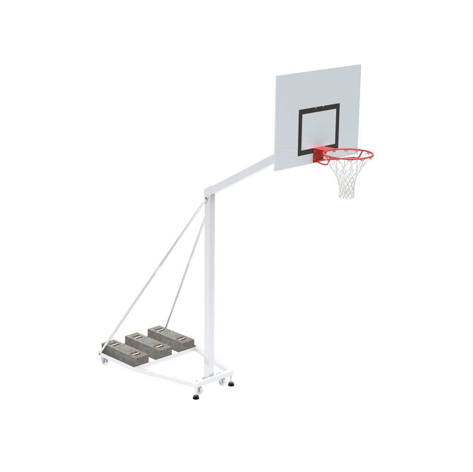 Trụ Bóng Rổ Tập Luyện, Di Động, Chiều Cao Vành Rổ 3.05m Sodex Sport Mã Sản Phẩm S14629