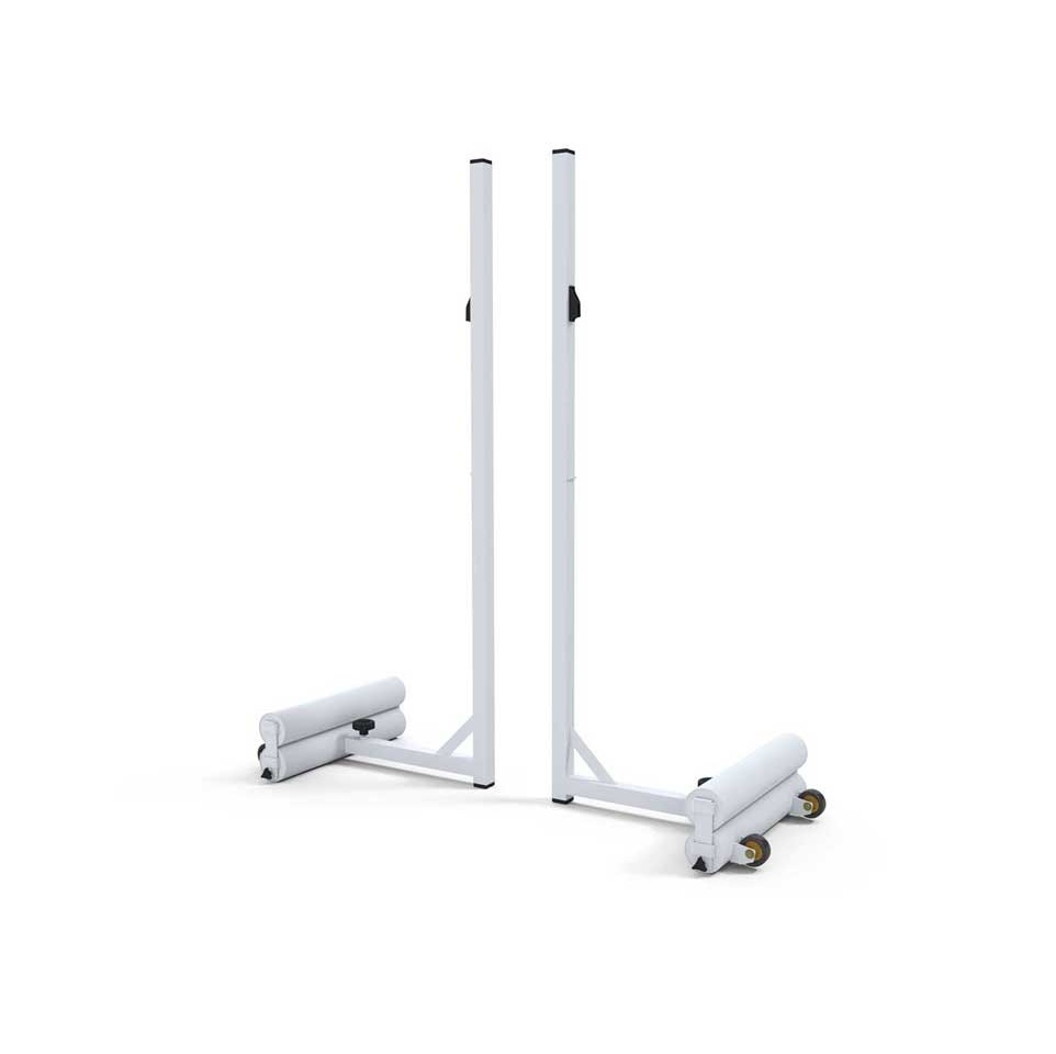 Trụ Cầu Lông Tập Luyện Di Động, Sơn Trắng, Đối Trọng Gang 40kg Sodex Sport Mã Sản Phẩm S27045