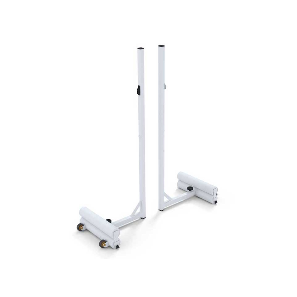 Trụ Cầu Lông Tập Luyện Di Động, Sơn Trắng, Đối Trọng Gang 40kg Sodex Sport Mã Sản Phẩm S27045