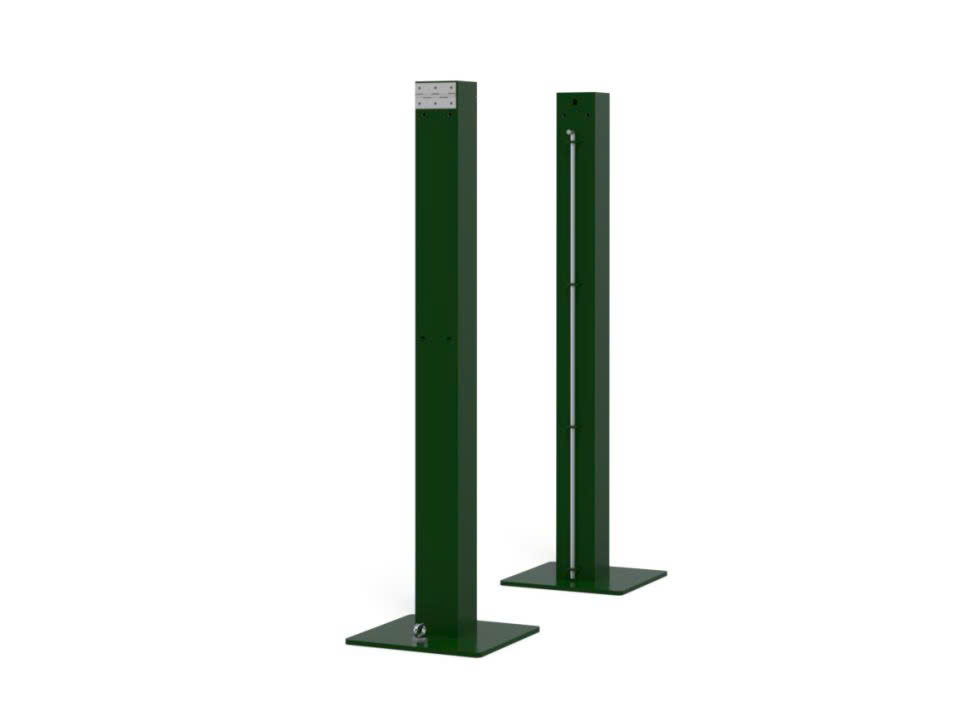 Trụ Pickleball Đặt Nổi Sodex S26222V | Ống kẽm 80 x 80mm - Căng Lưới Sân Thể Thao