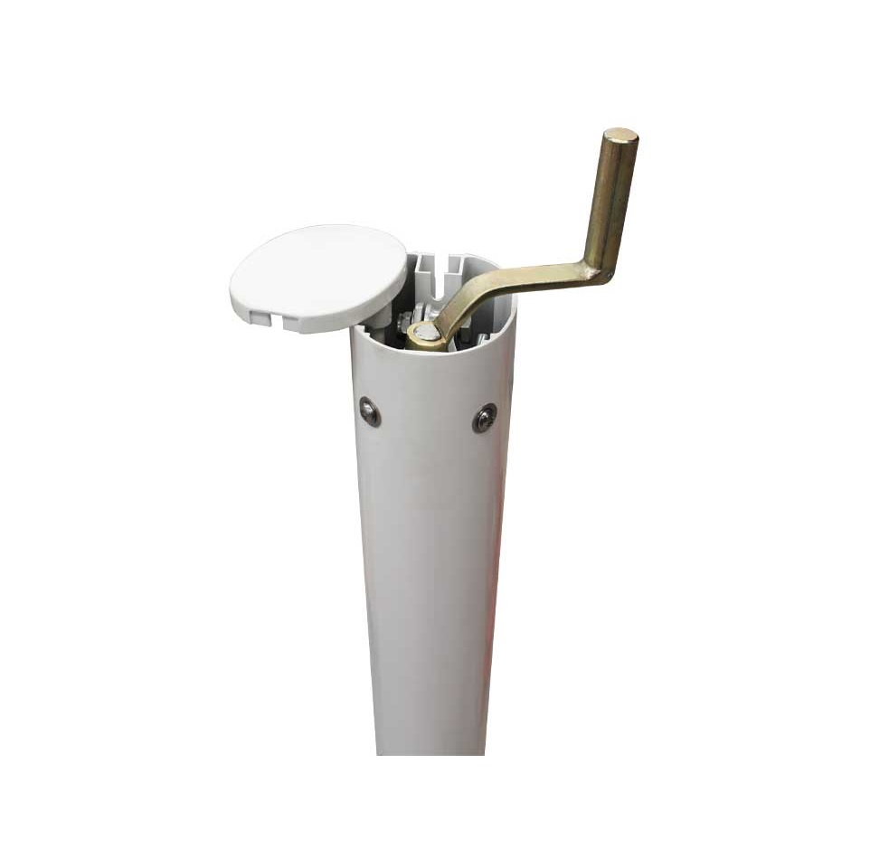 Trụ Tennis Chôn Nòng Bằng Nhôm 100x120mm, Tăng Đơ Trong Sodex Sport Mã Sản Phẩm S25241