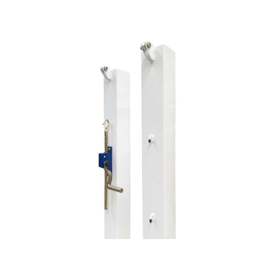 Trụ Tennis Chôn Nòng, Ống Kẽm Vuông 80 x 80mm, Tăng Đơ Ngoài Sodex Sport Mã Sản Phẩm S25213