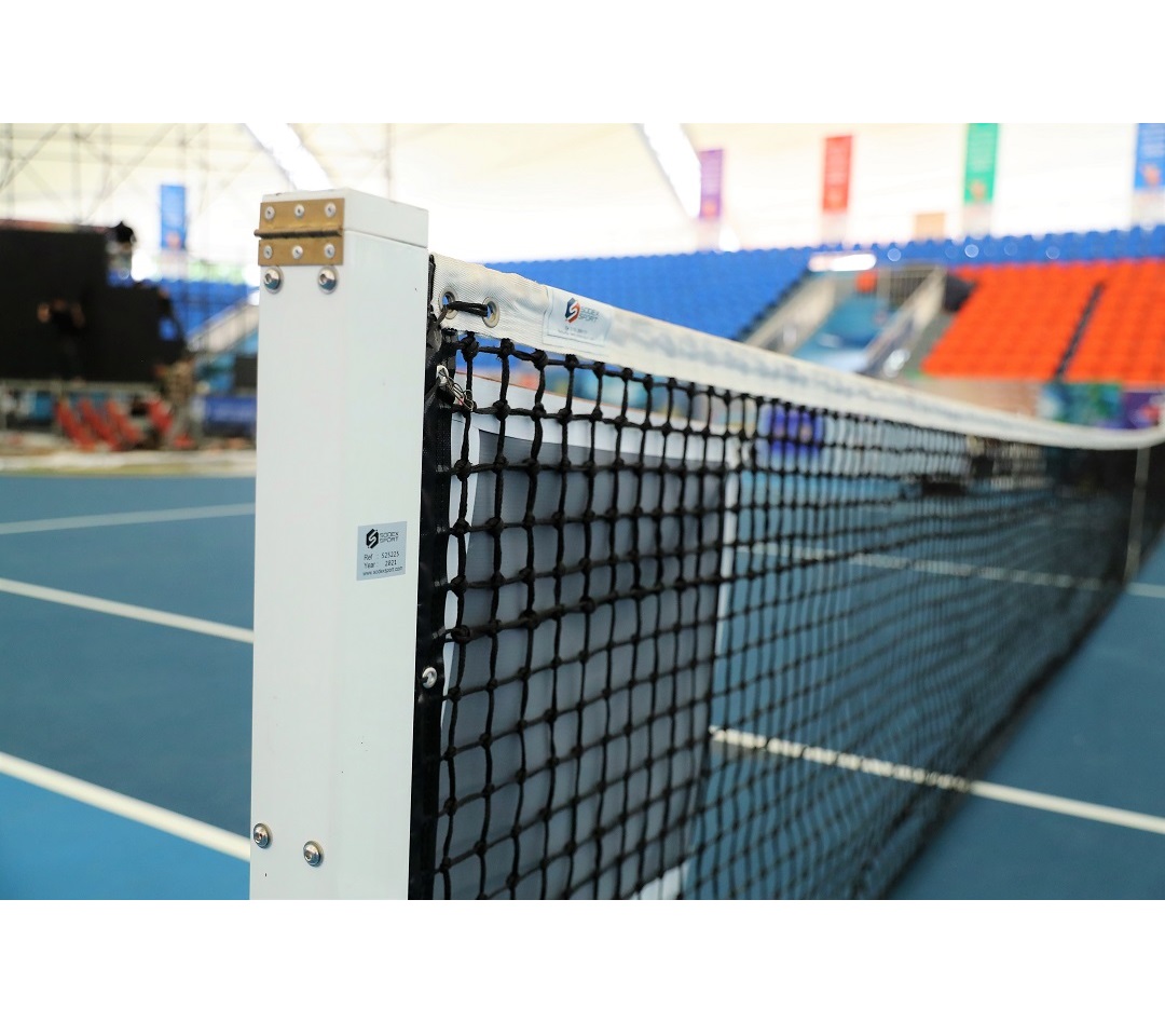 Trụ Tennis Chôn Nòng, Ống Kẽm Vuông 80 x 80mm, Tăng Đơ Trong Sodex Sport Mã Sản Phẩm S25225